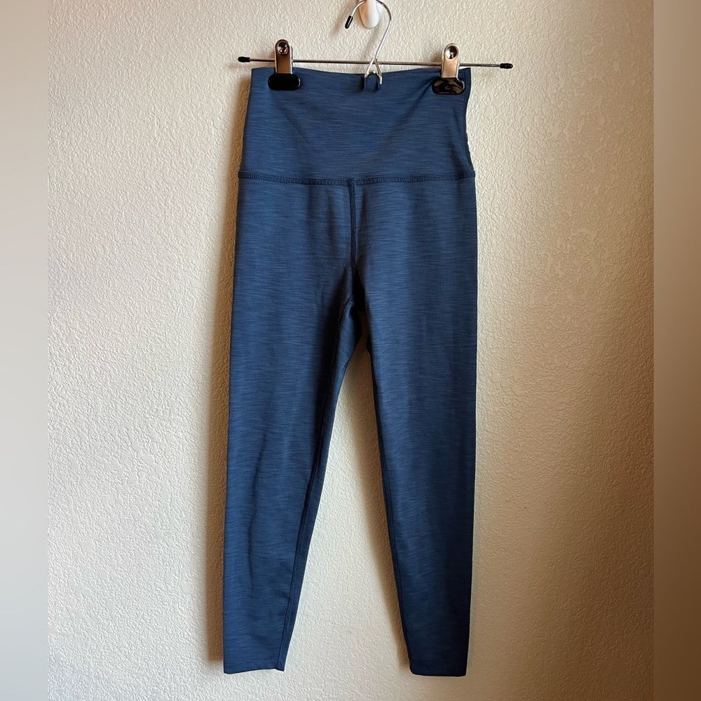 Beyond Yoga High-Waist Navy Blue Leggings